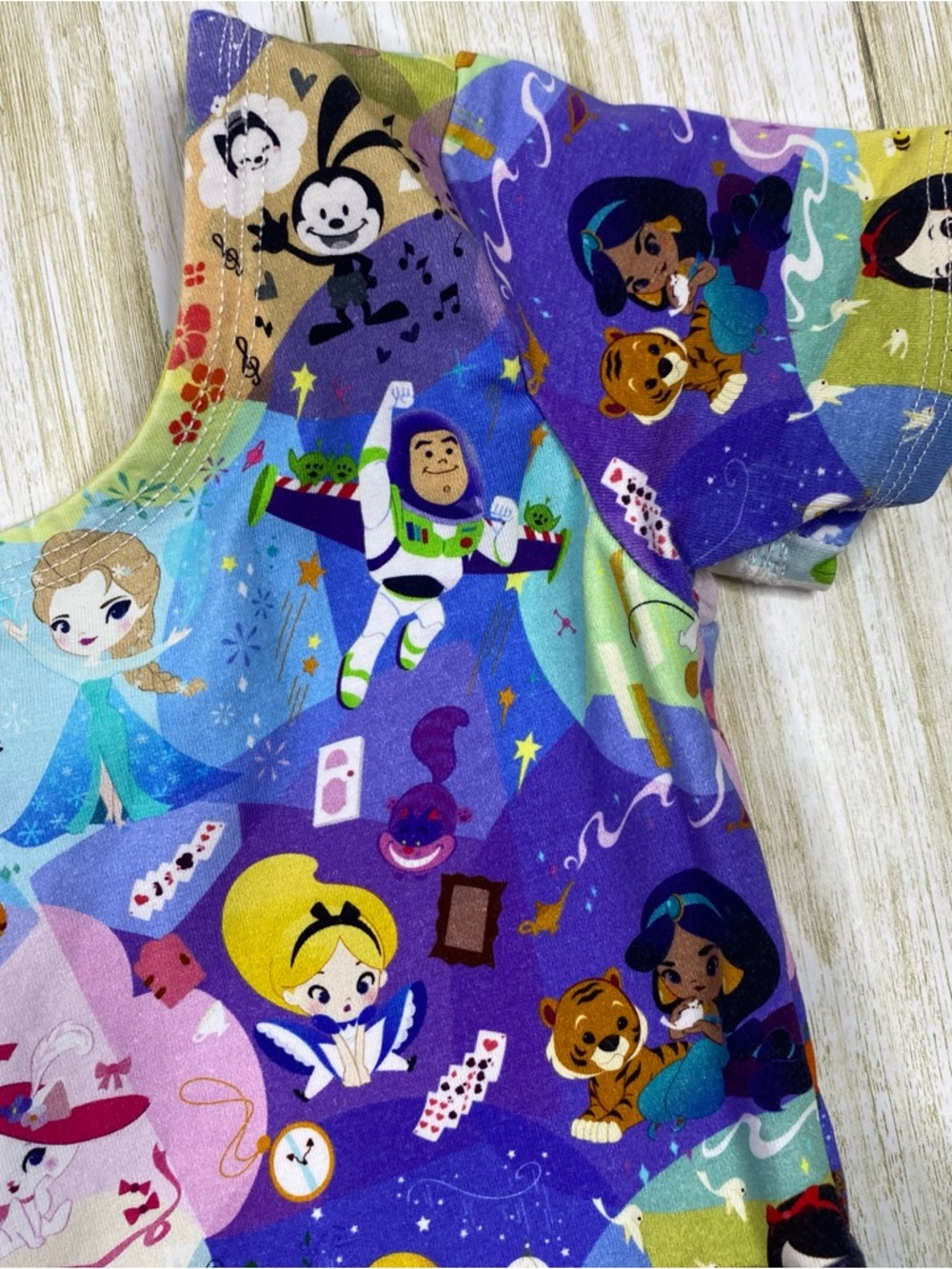 Chatty Bug Multi Color Princess Tunic Dress - Picture 3 of 5